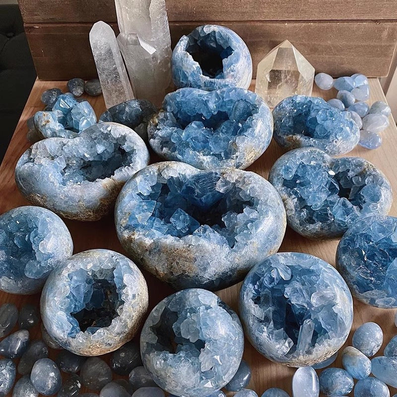 Celestine Geode