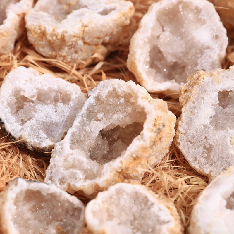 White Quartz Geode