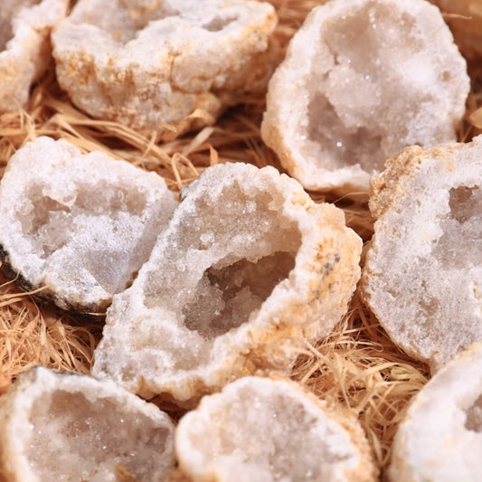 White Quartz Geode