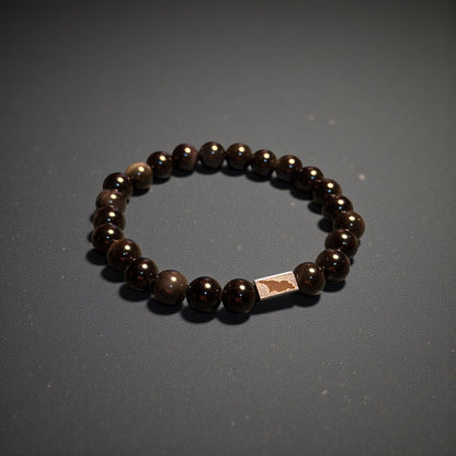 Amethyst Bracelet with Georgia Map | Heritage Edition