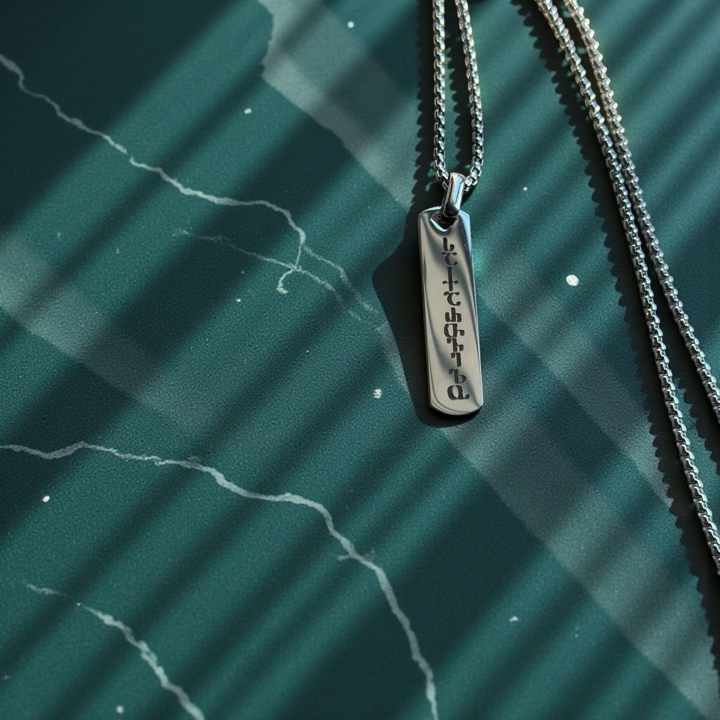 "Sakartvelo" Old Script Necklace | Heritage Edition