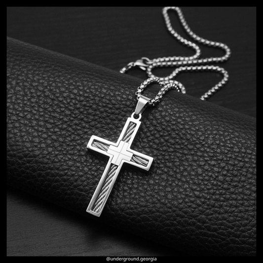 Stainless Steel Cross Necklace