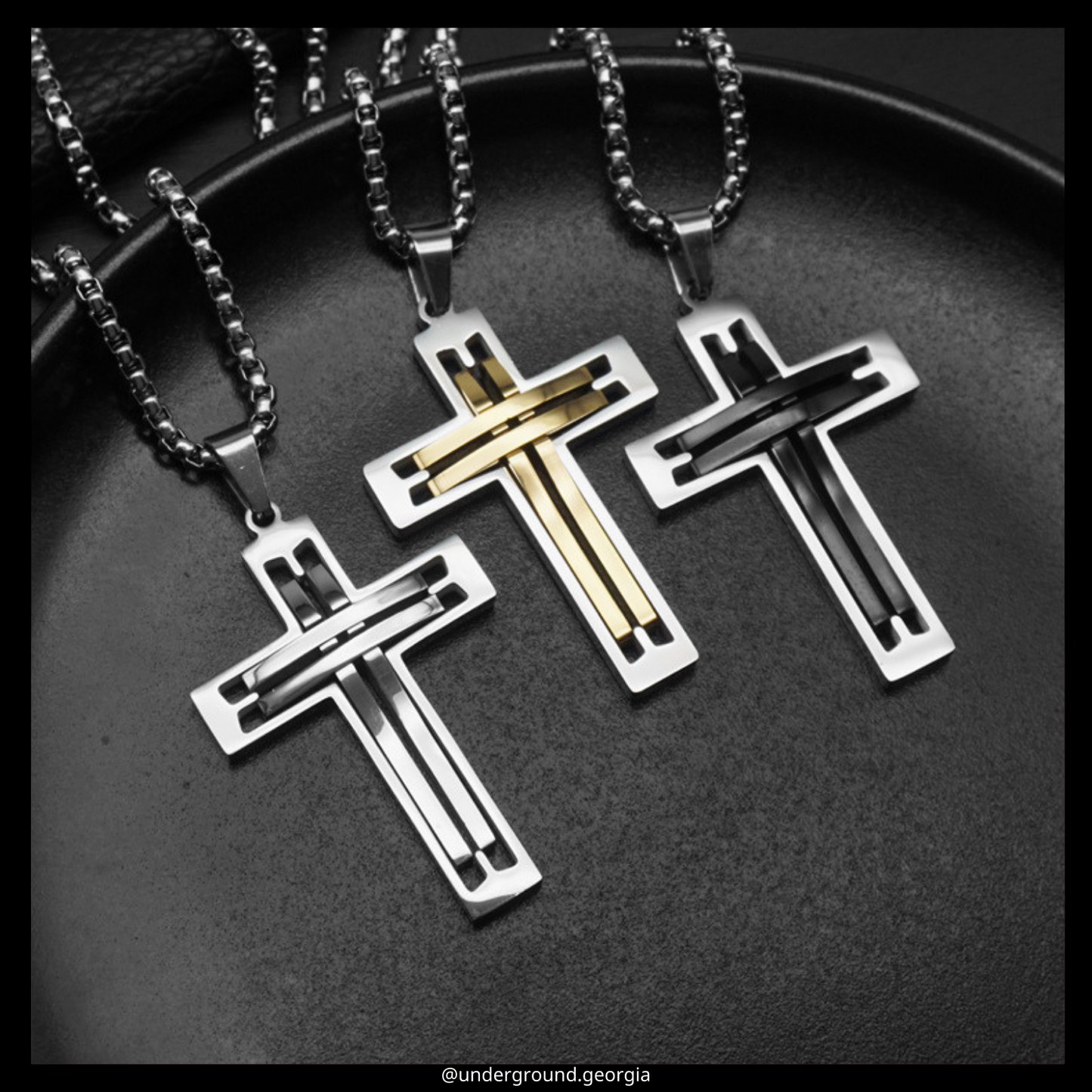 Stainless Steel Cross Necklace