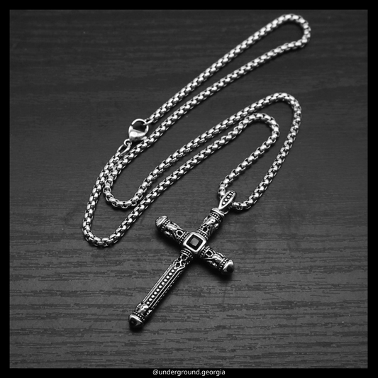Stainless Steel Cross Necklace