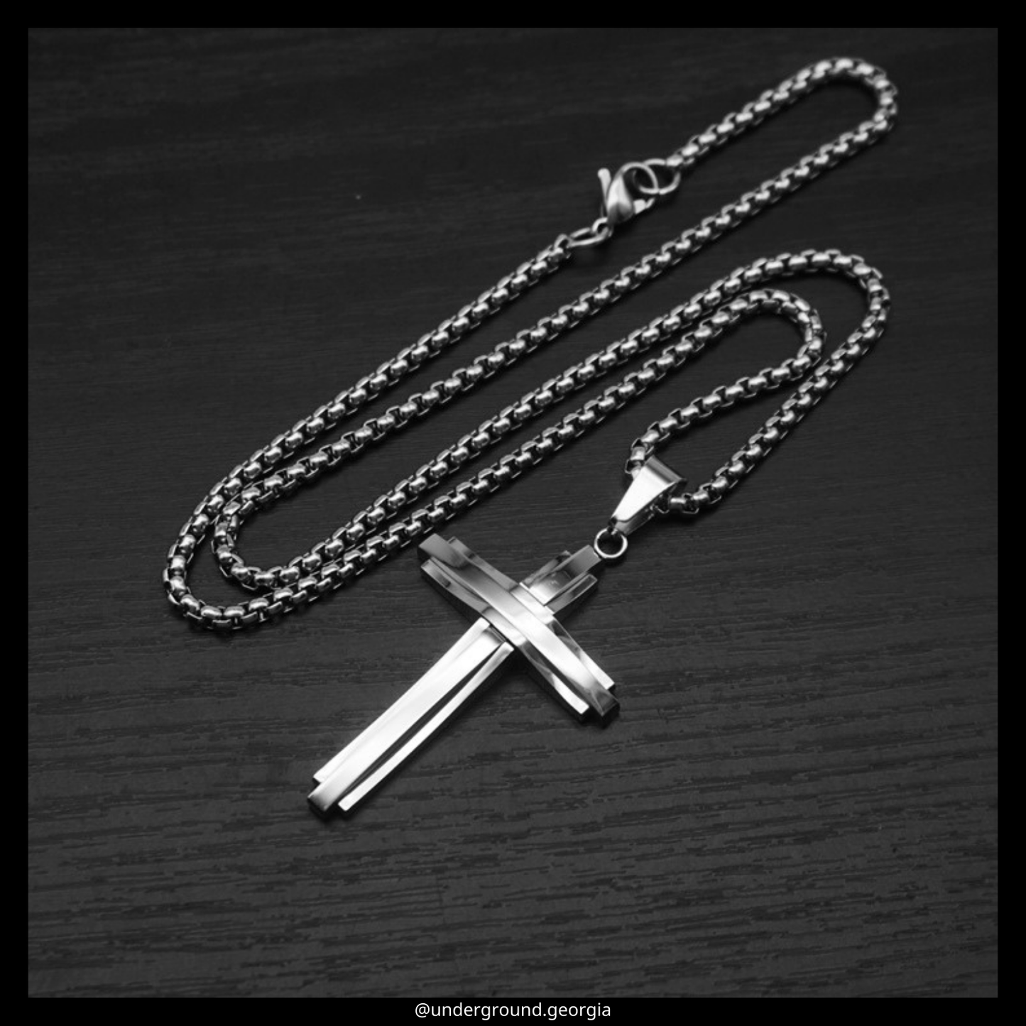Stainless Steel Cross Necklace