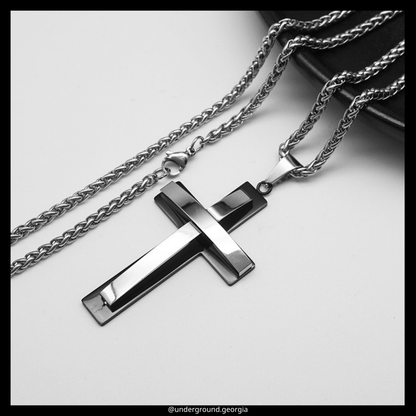 Stainless Steel Cross Necklace