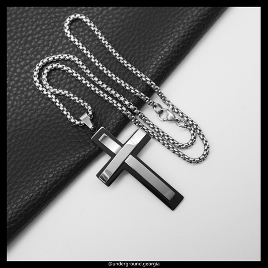 Stainless Steel Cross Necklace