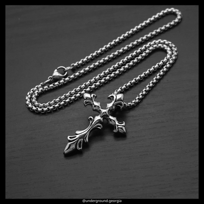 Stainless Steel Cross Necklace