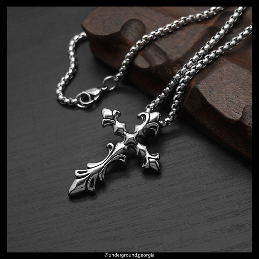 Stainless Steel Cross Necklace