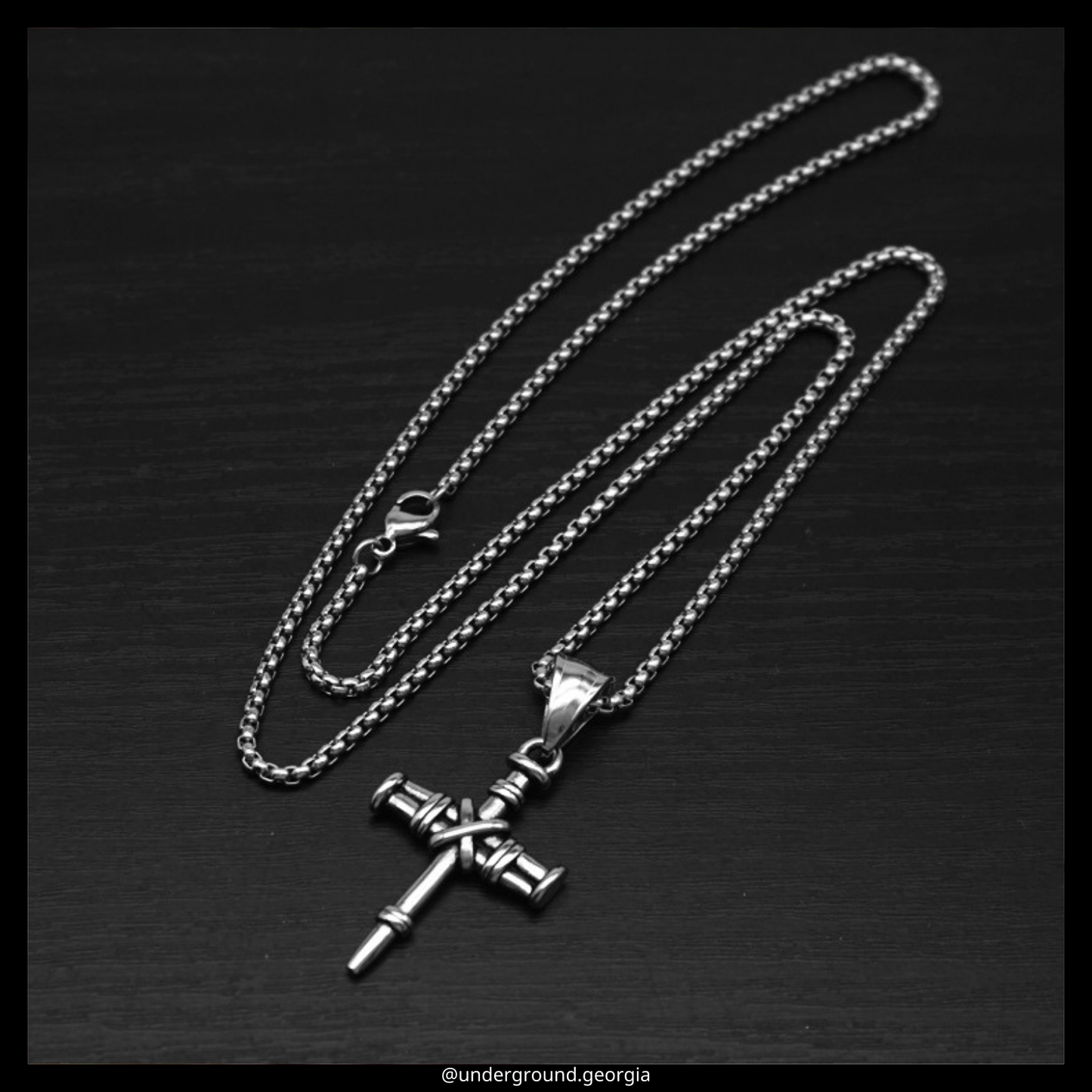 Stainless Steel Cross Necklace