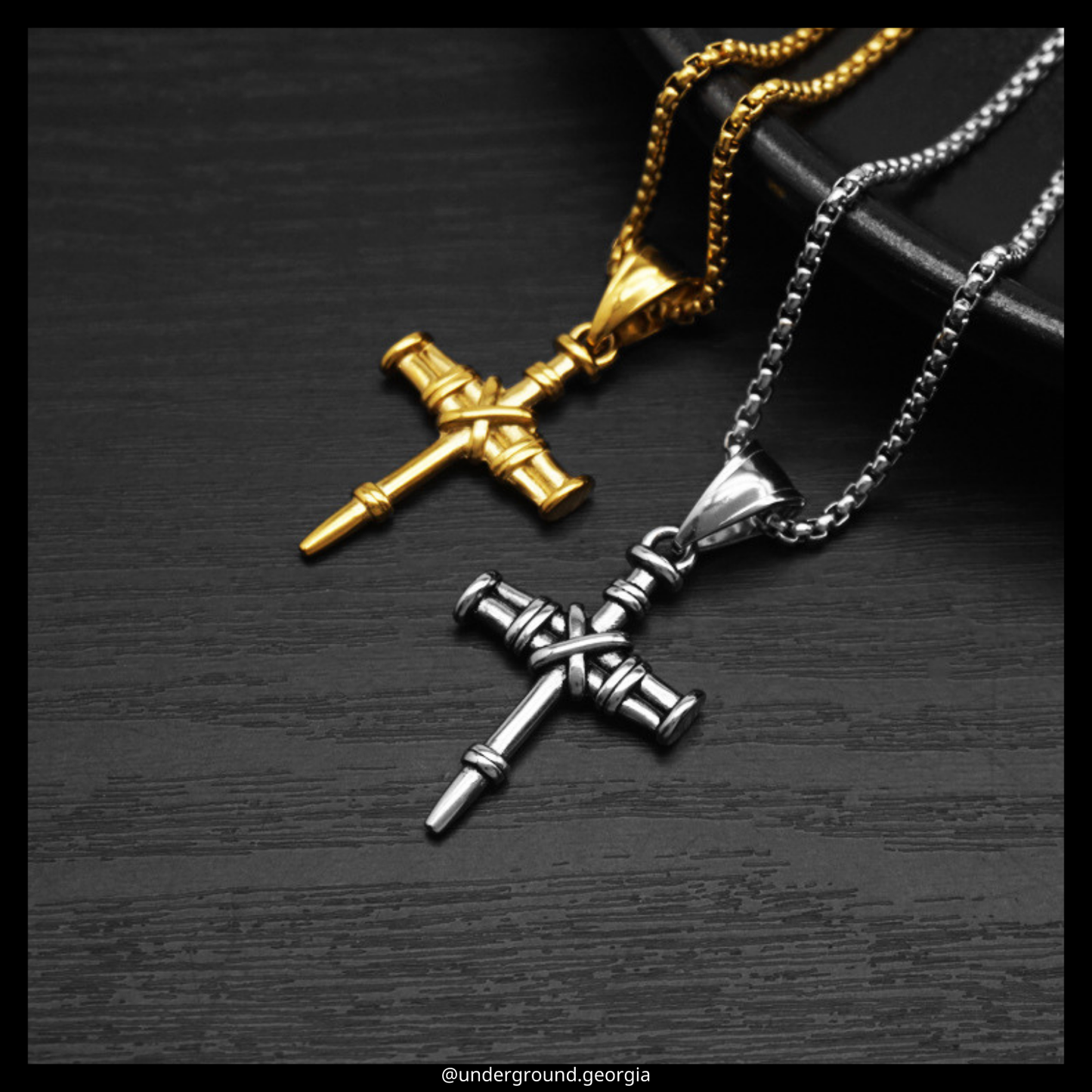 Stainless Steel Cross Necklace