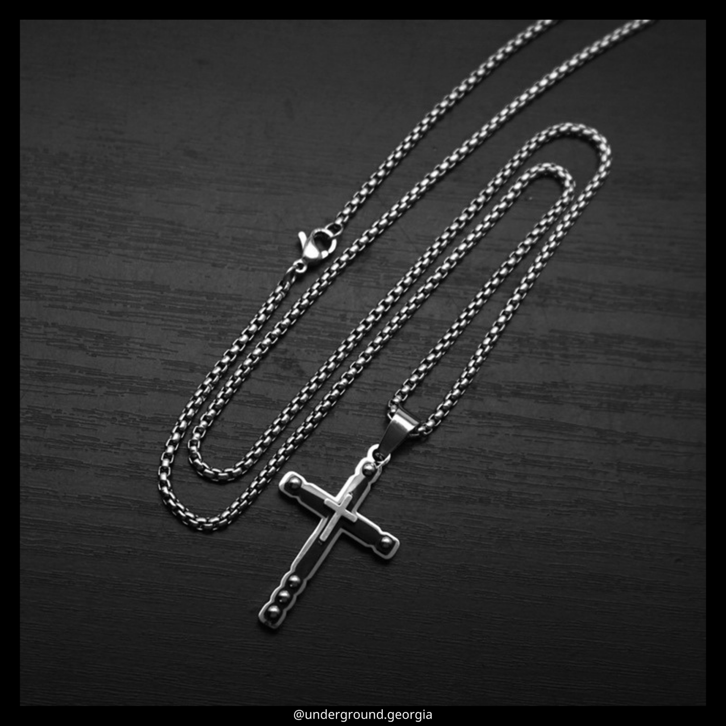 Stainless Steel Cross Necklace