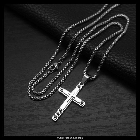 Stainless Steel Cross Necklace